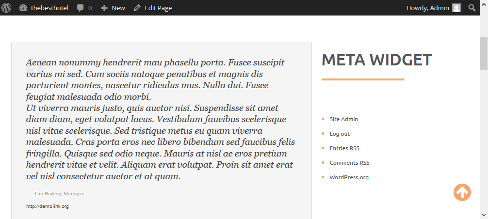 edit meta widget in wordpress