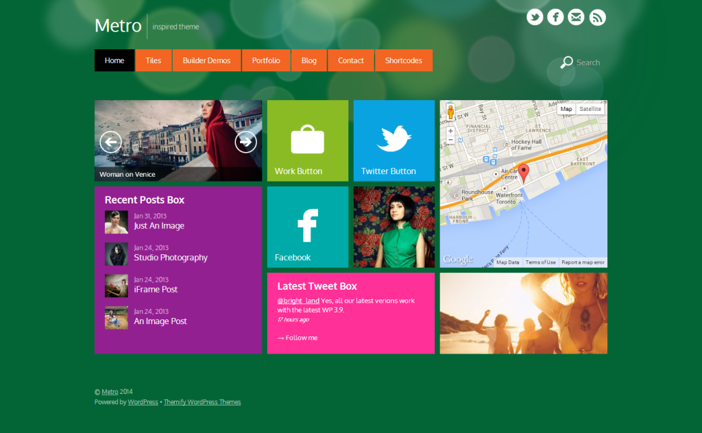 themify page builder WordPress theme