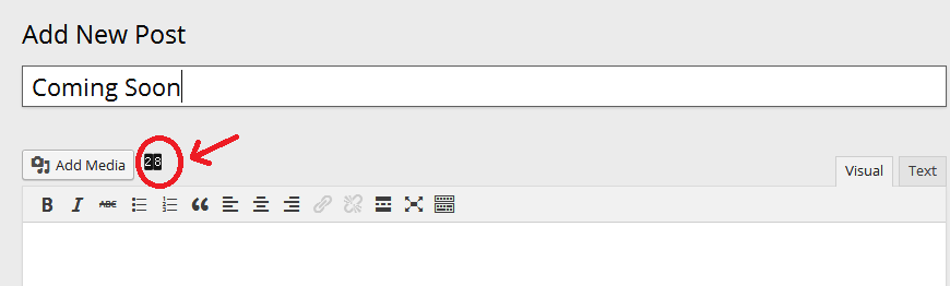 Add a countdown timer in a post