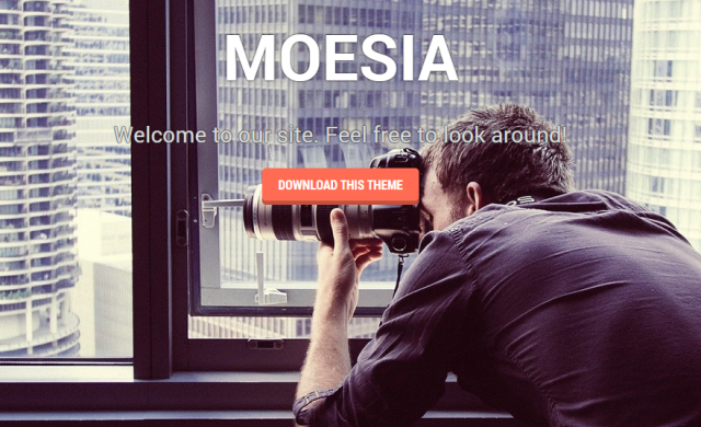 moesia free wordpress theme of 2014