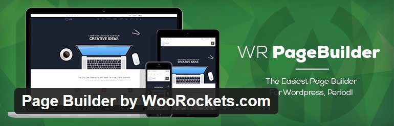 Page Builder by WooRockets.com free layout builder wordpress plugin