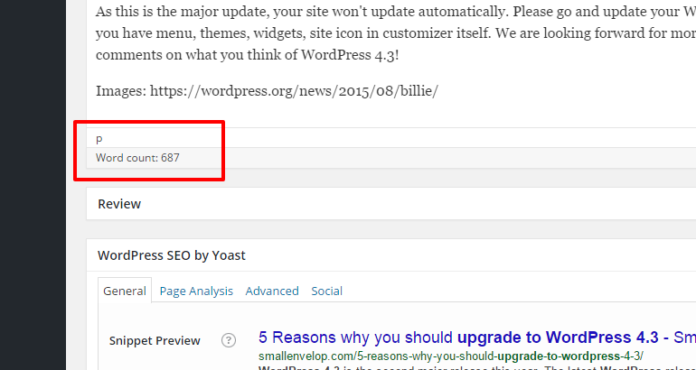 upgrade to latest WordPress