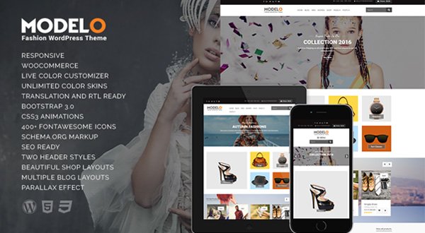 fashion and model agency woocommerce WordPress theme