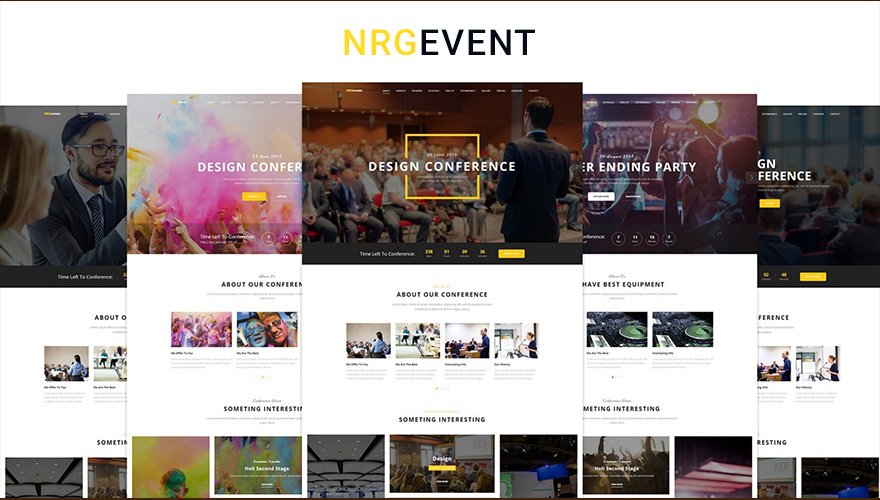 NRGEVENT WordPress Themes for Conference and Event Management