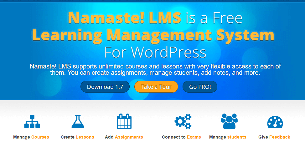 Namaste Lms Free LMS WordPress Plugins