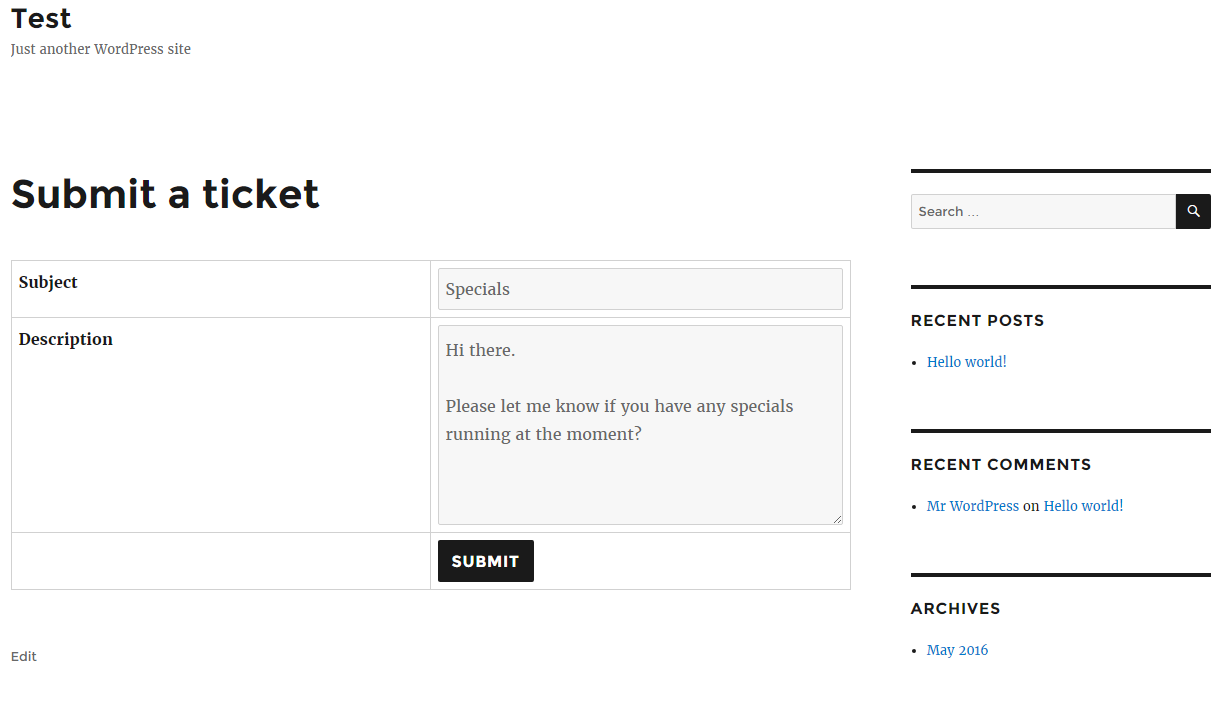 sola suport Free Support Ticket System WordPress Plugins
