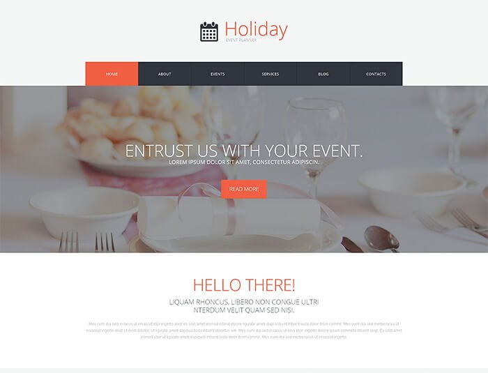 Event Planner WordPress Theme
