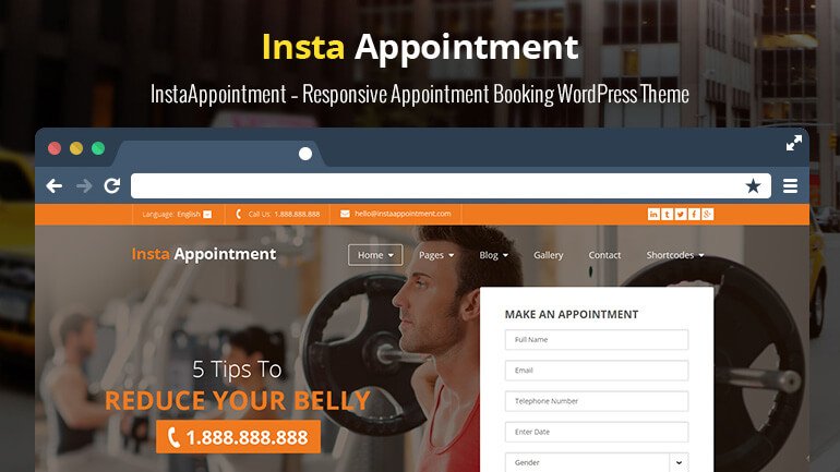 Appointment Booking WordPress Theme