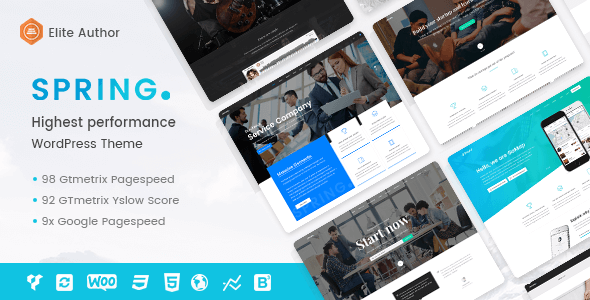 Spring wp theme
