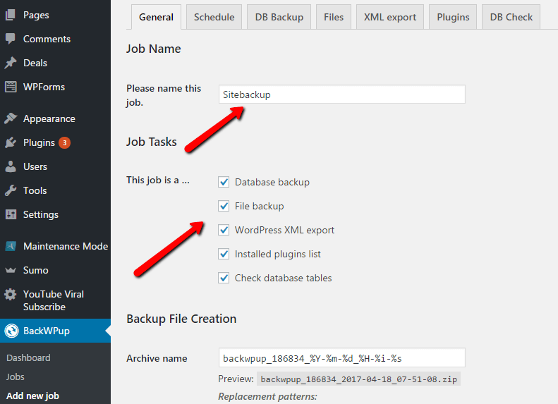 BackWPup_Plugin