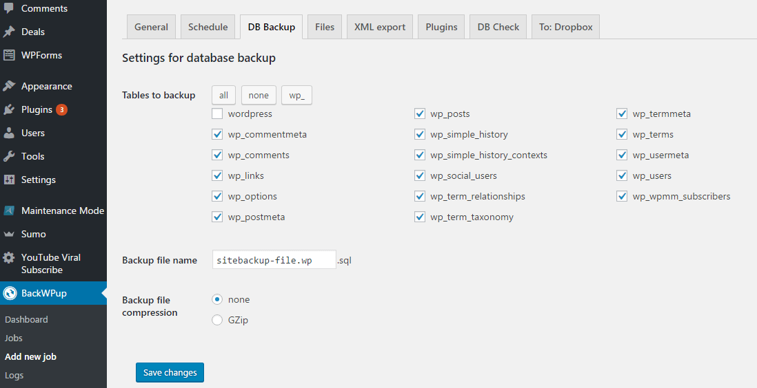 BackWPup_Plugin