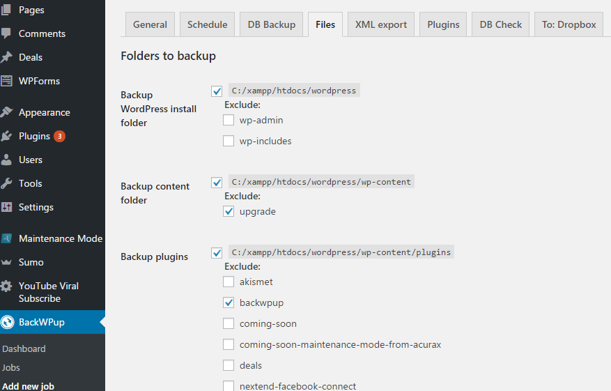 BackWPup_Plugin