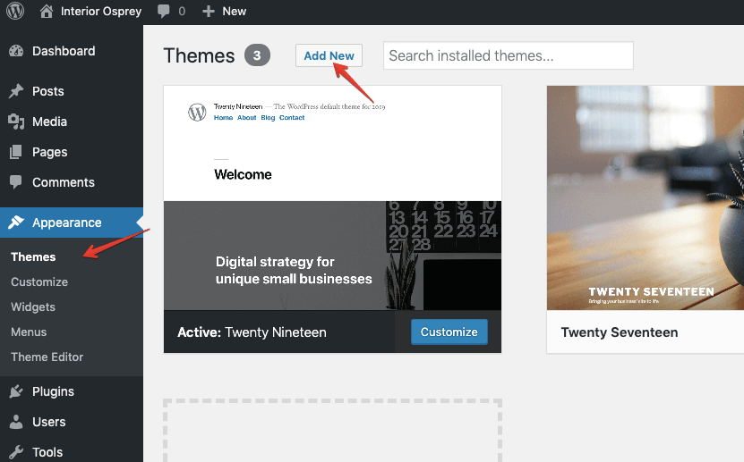 create blog