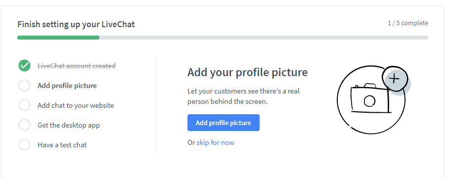 livechat setup